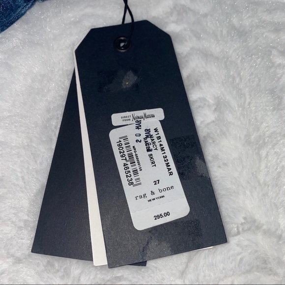 Rag & Bone Denim Mini Skirt NWT Size 27 - Picture 7 of 11